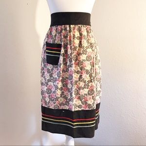 Vintage Floral/Striped Apron